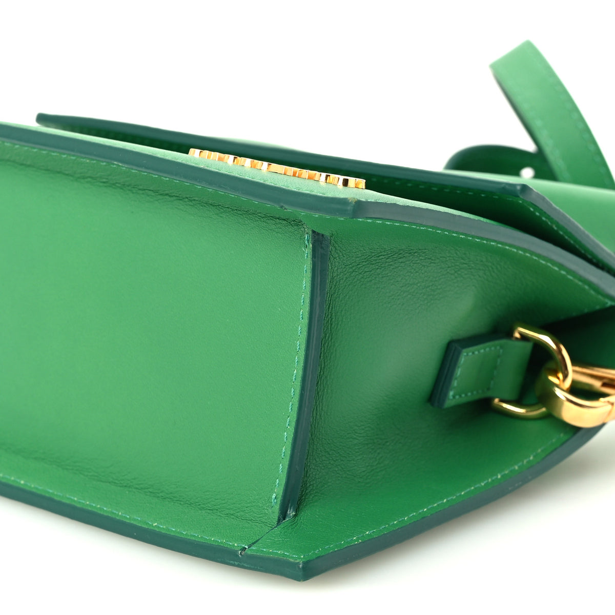 Jacquemus Smooth Calfskin Le Chiquito Moyen Green 8 of 8