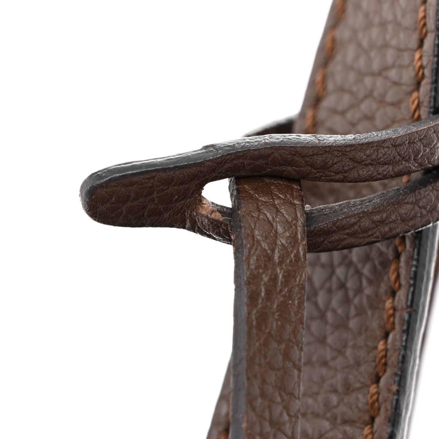 Zucca Vitello Artic Medium Shopping Tote Tobacco Castagna