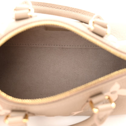 Louis Vuitton Empreinte Monogram Giant Papillon BB Tourterelle Cream 5 of 9