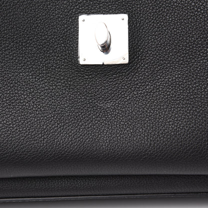 Louis Vuitton Soft Calfskin My Lockme Top Handle Black 6 of 10