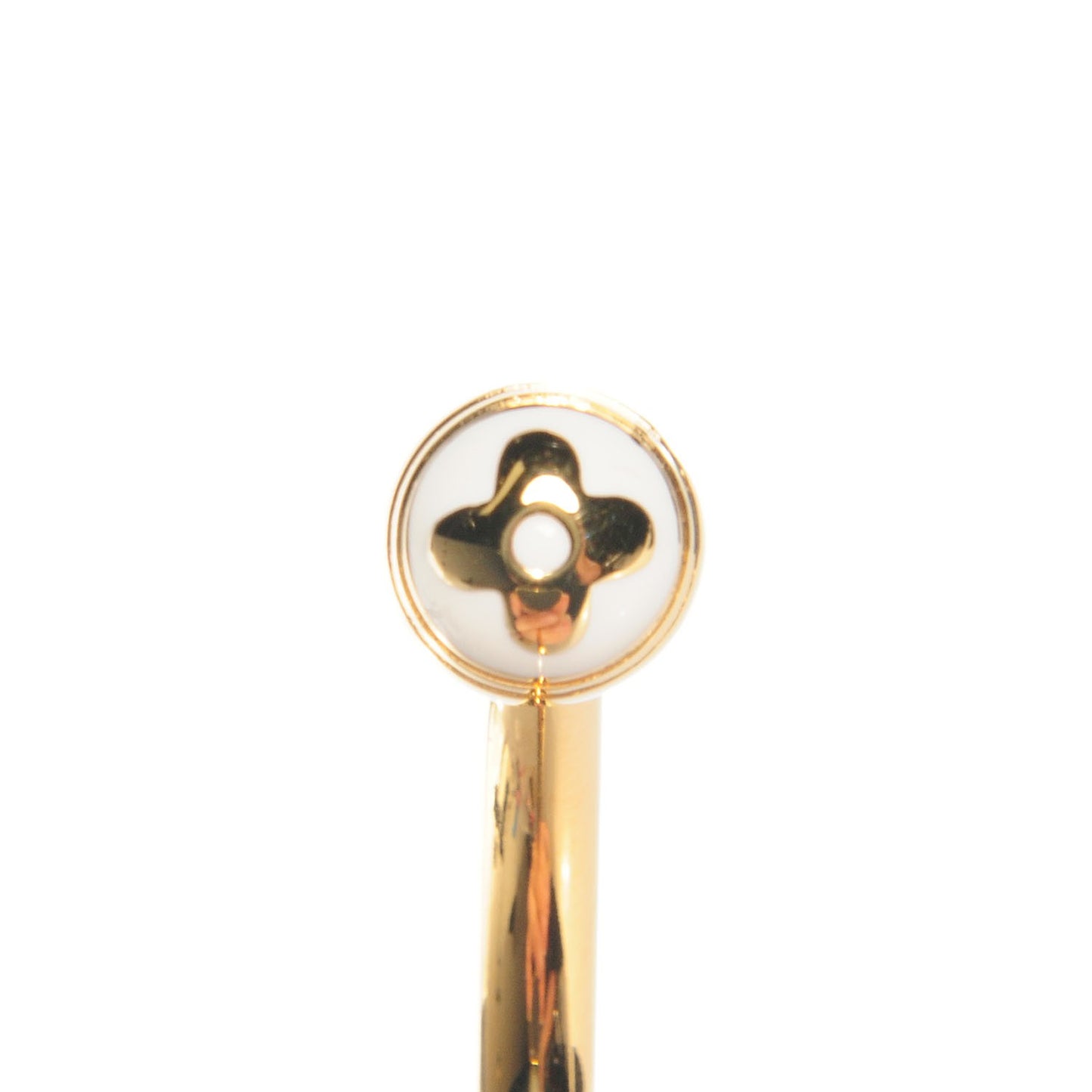 Fleur Purse Hook Red Gold