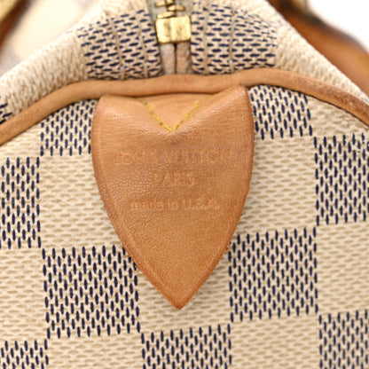 Louis Vuitton Damier Azur Speedy 30 6 of 22