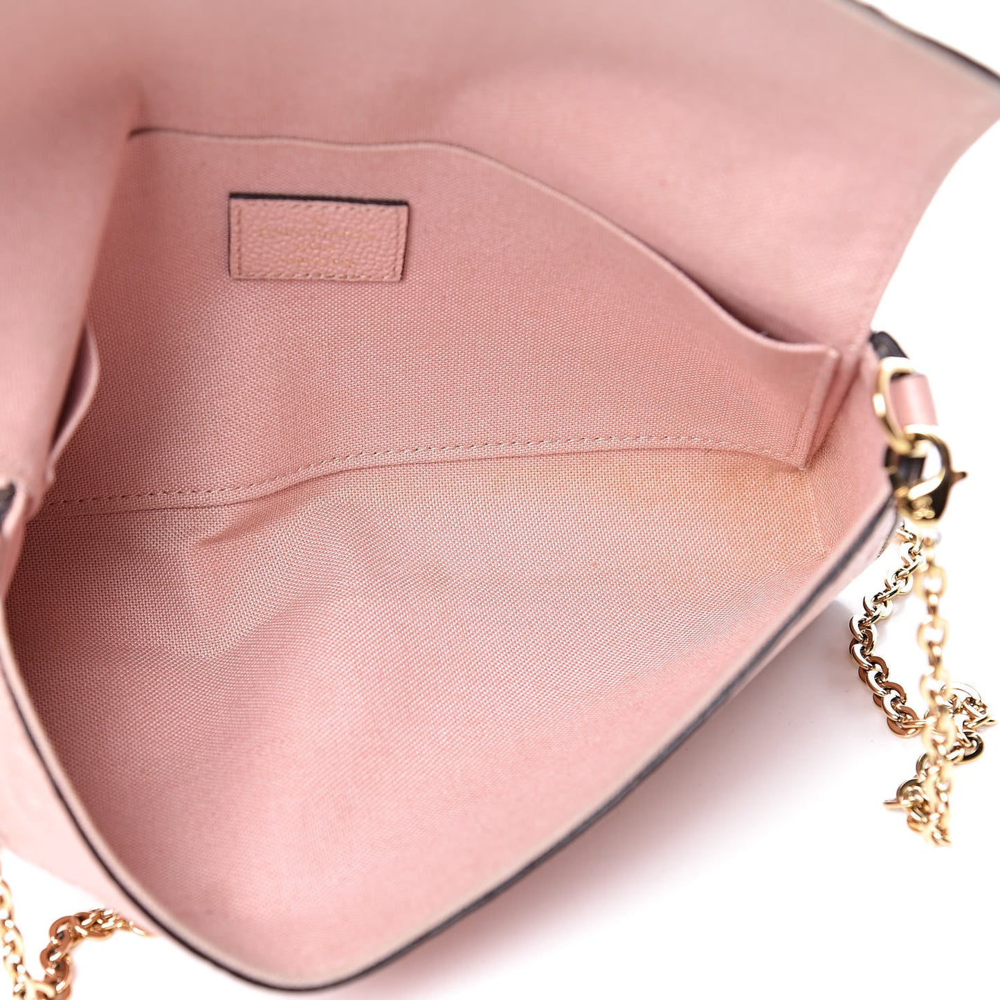 Empreinte Pochette Felicie Chain Wallet Rose Poudre