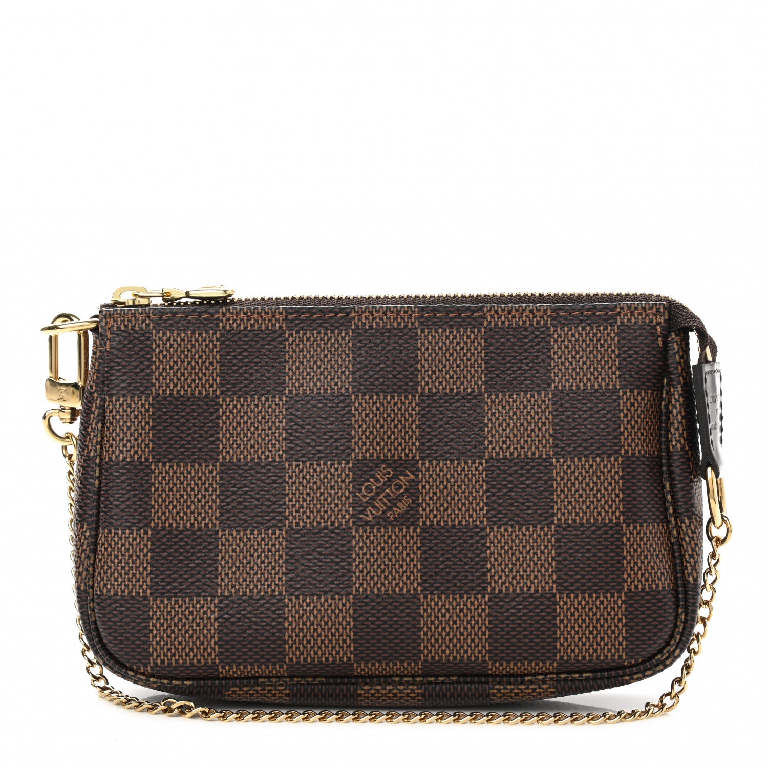 Louis Vuitton Damier Ebene Mini Pochette Accessories 1 of 7
