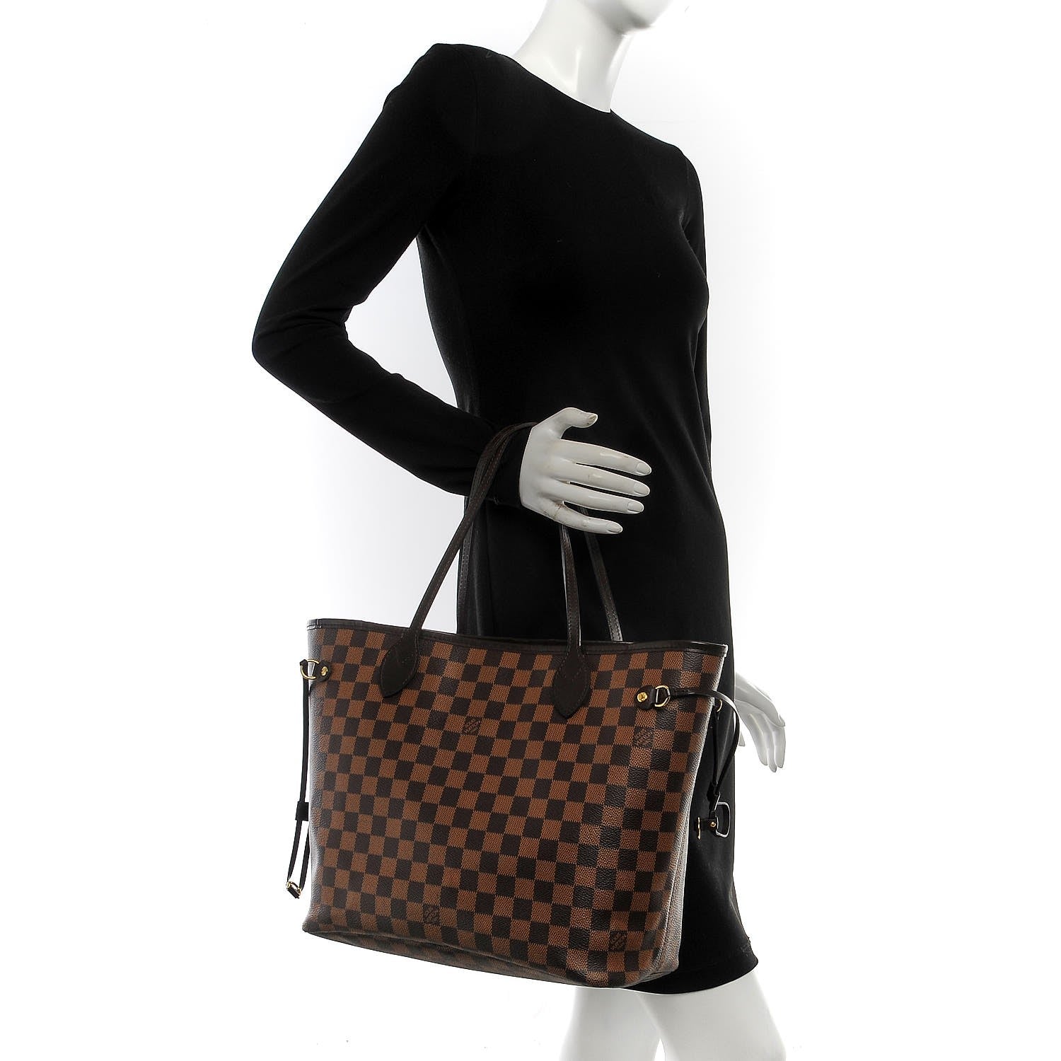 Louis Vuitton Damier Ebene Neo Neverfull MM 2 of 11