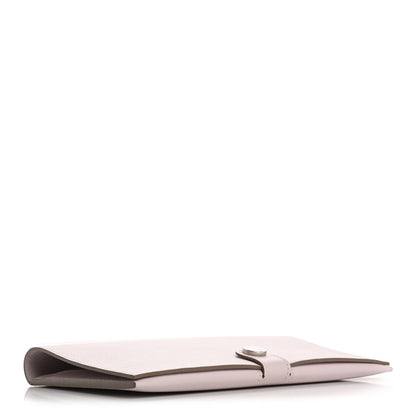 Hermes Evercolor RMS Toutenmain Wallet Mauve Pale 4 of 8
