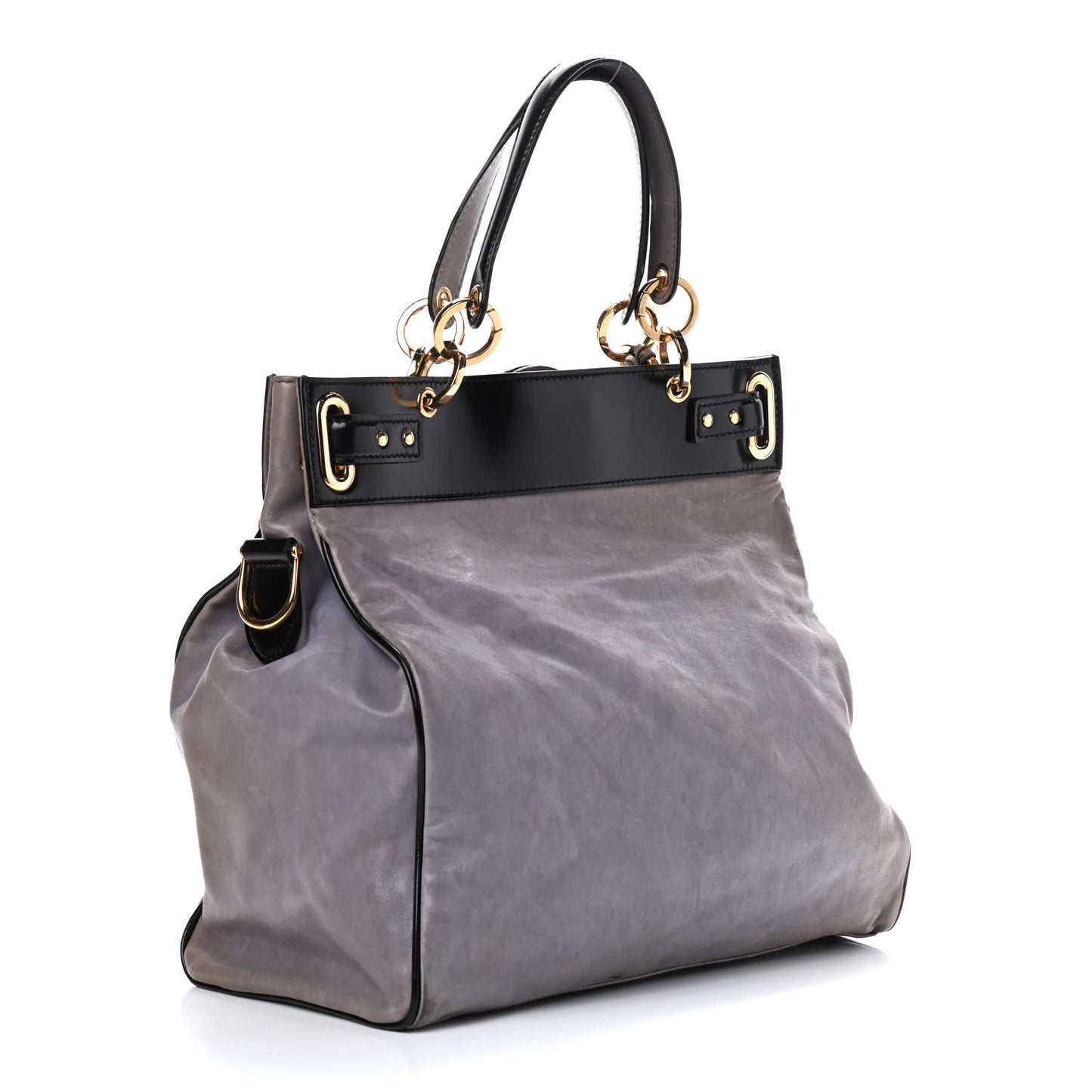 Chevre Lune Medium MM Tote Grey