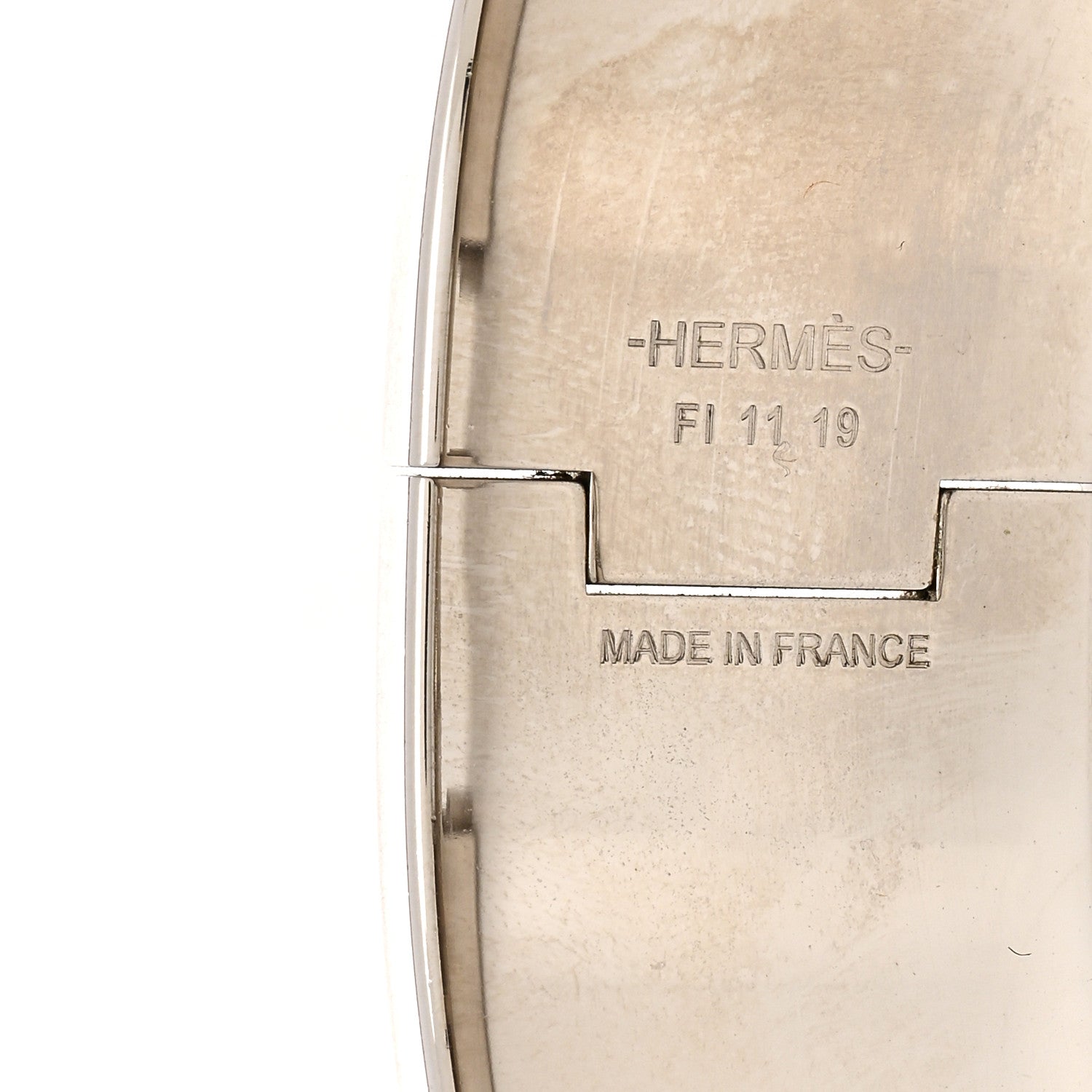 Hermes Enamel Printed Wide Couvertures et Tenues de Jour Clic Clac H Bracelet PM Color Patch 4 of 4