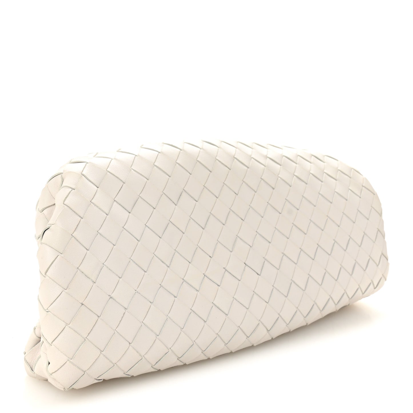 Nappa Maxi Intreccio The Pouch Oversized Clutch Plaster