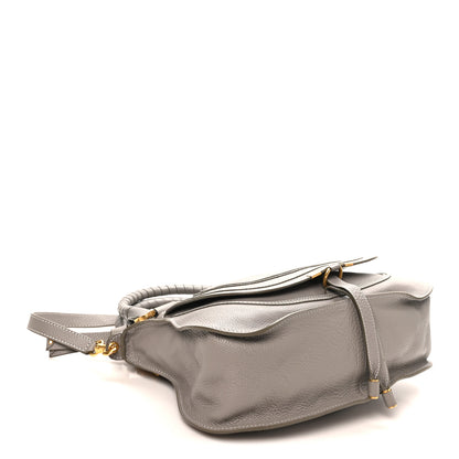 Chloe Calfskin Medium Marcie Satchel Cashmere Grey 4 of 9