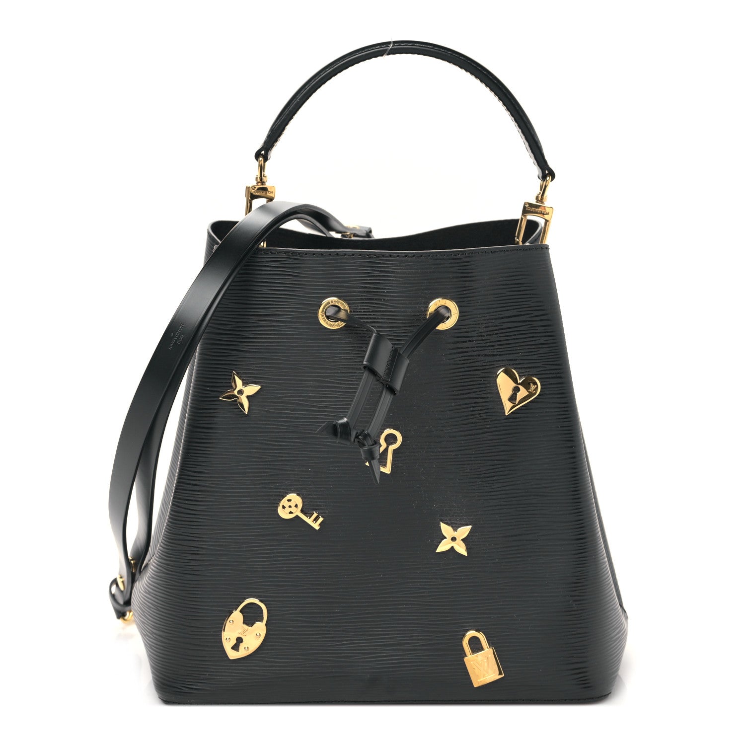 Louis Vuitton Epi Love Lock NeoNoe Black 1 of 9