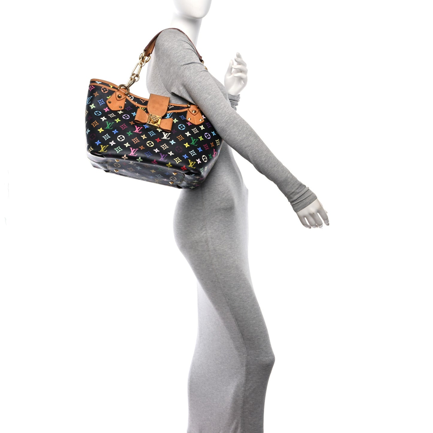 Monogram Multicolor Annie GM Black