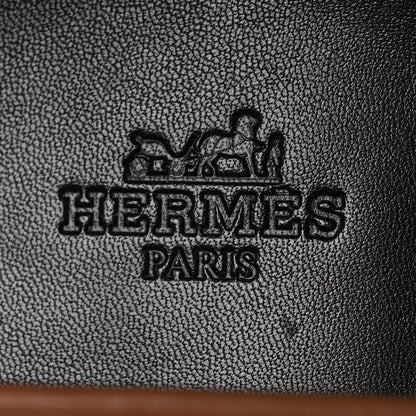 Hermes Calfskin Mens Monterey Loafers 41.5 Marron Teck 9 of 13