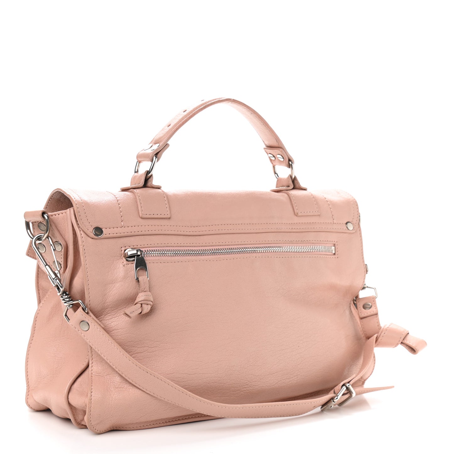 Lambskin Medium PS1 Satchel Blush