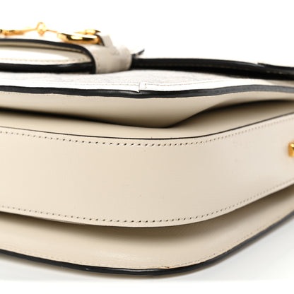 Gucci GG Supreme Monogram Horsebit 1955 Shoulder Bag Beige Mystic White 10 of 15