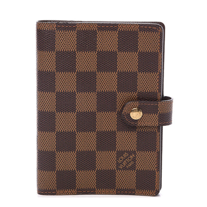 Louis Vuitton Damier Ebene Small Ring Agenda Cover 1 of 8