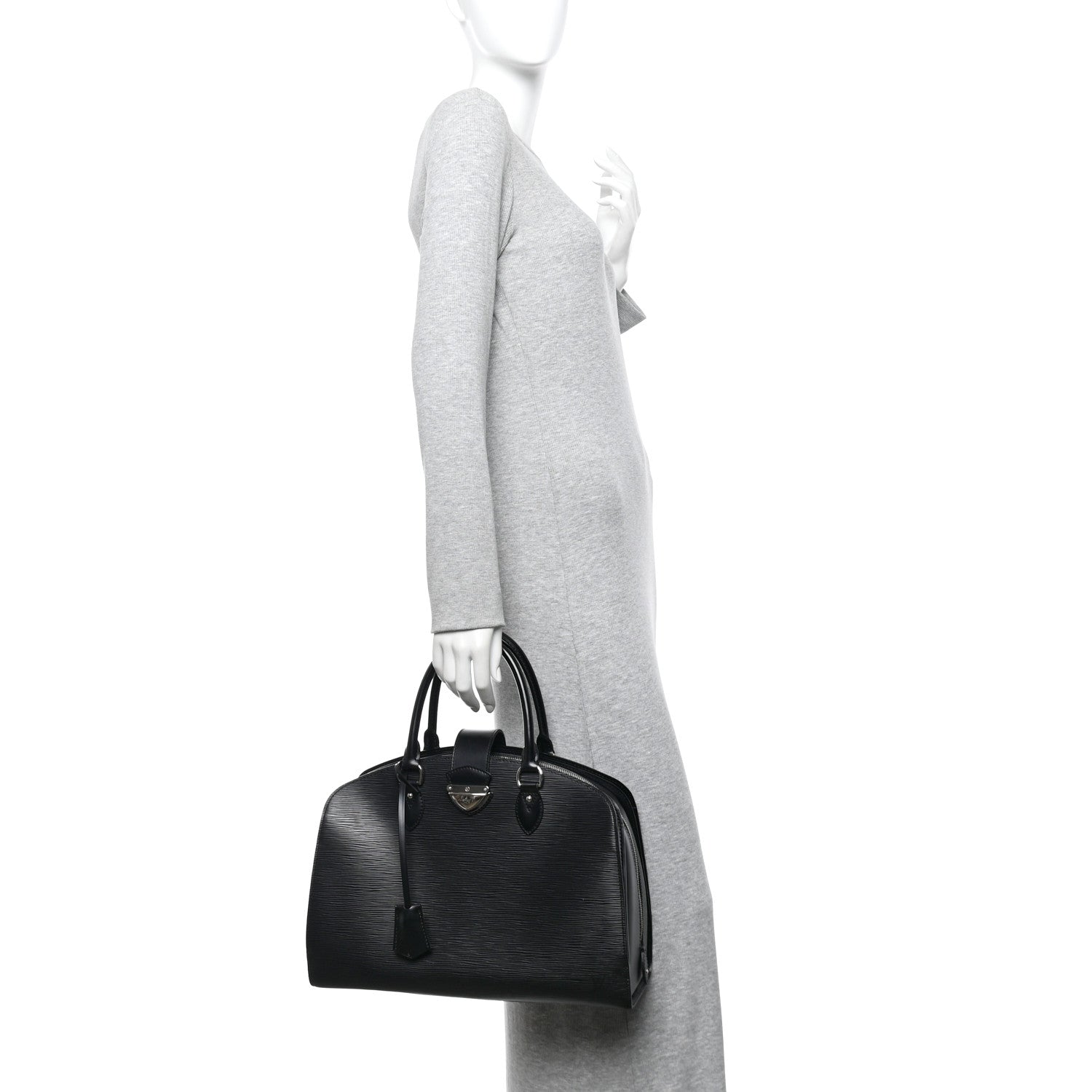 Louis Vuitton Epi Pont-Neuf GM Black 2 of 9