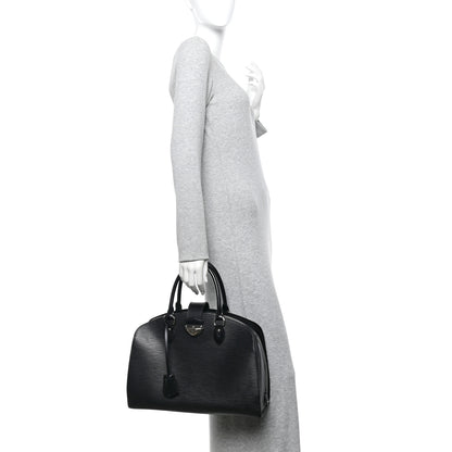 Louis Vuitton Epi Pont-Neuf GM Black 2 of 9