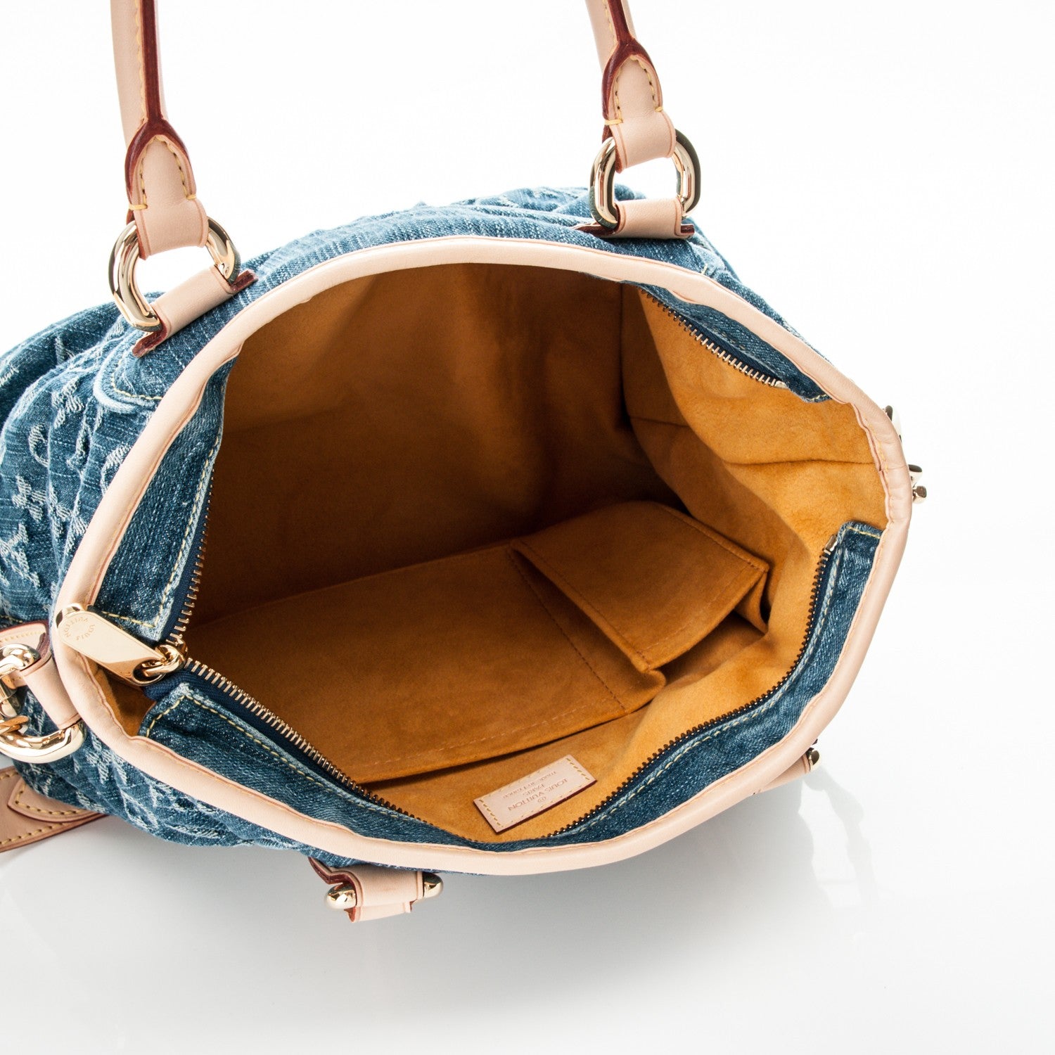 Louis Vuitton Denim Neo Cabby MM Blue 5 of 7