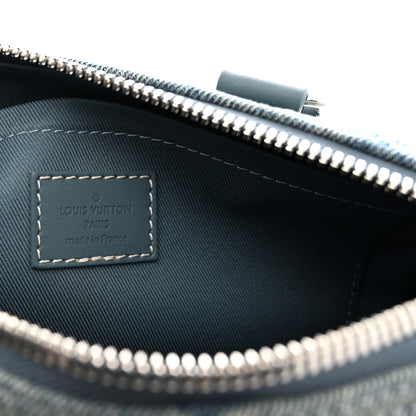 Louis Vuitton Monogram Washed Denim Keepall Bandouliere 25 6 of 10