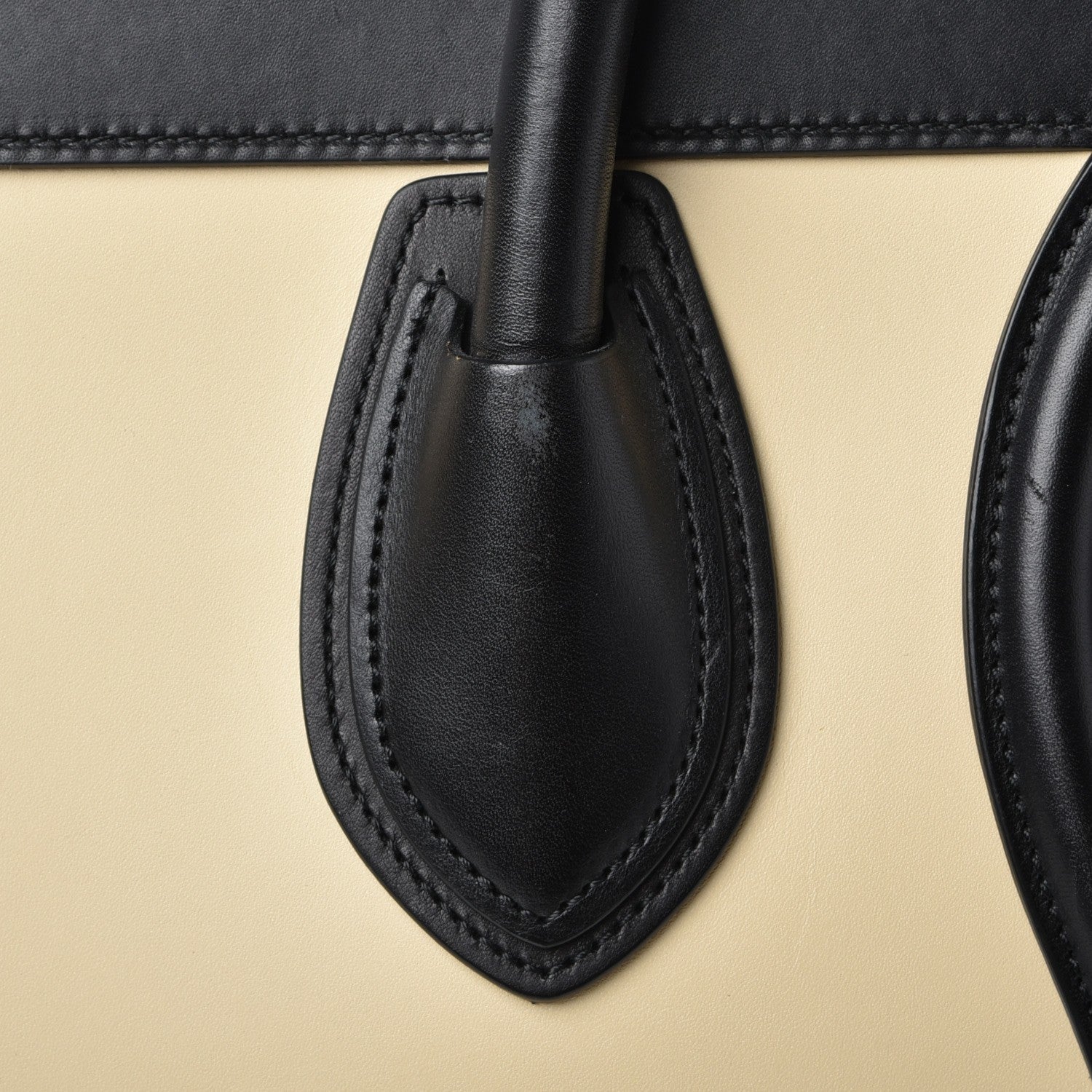 Celine Satin Calfskin Mini Tri-Color Luggage Seashell 10 of 14
