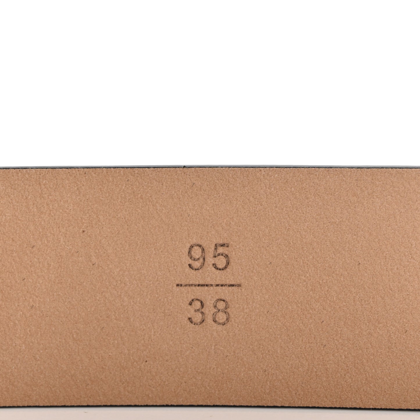 Calfskin Belt 95 38 Black