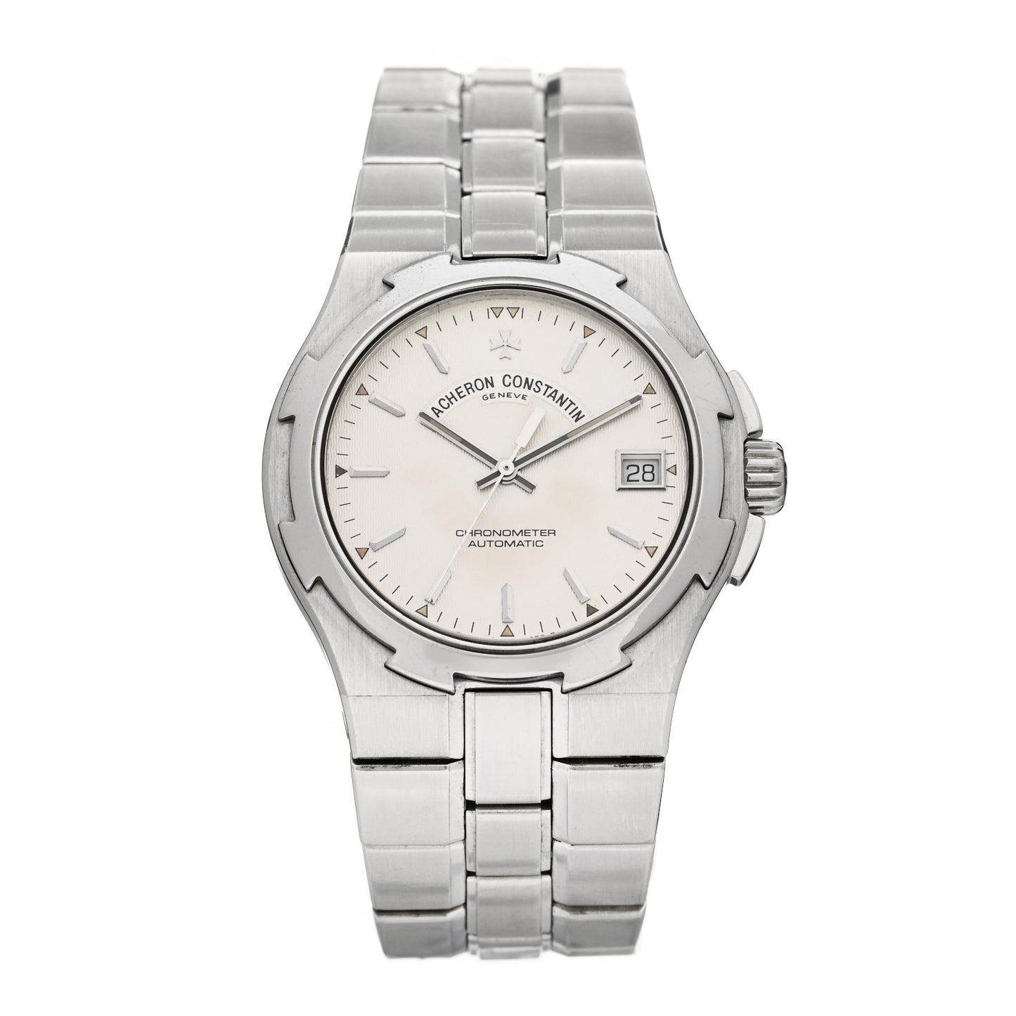 Stainless Steel 36mm Overseas Automatic Watch White 42052/423A