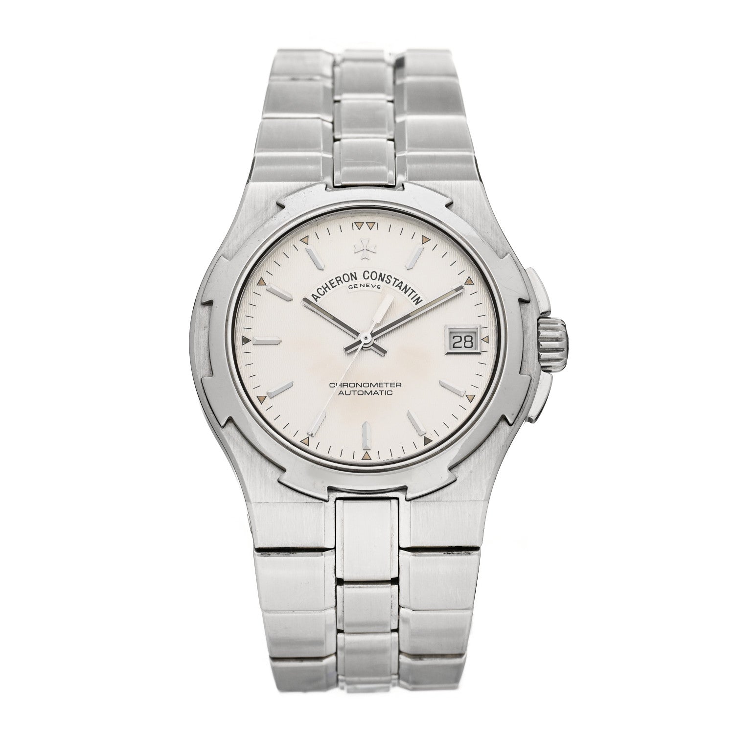Vacheron Constantin Stainless Steel 36mm Overseas Automatic Watch White 42052/423A 1 of 5