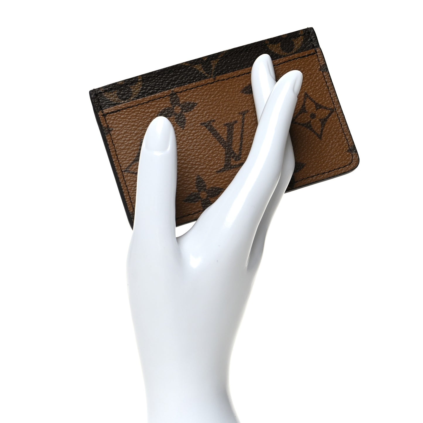 Reverse Monogram Card Holder