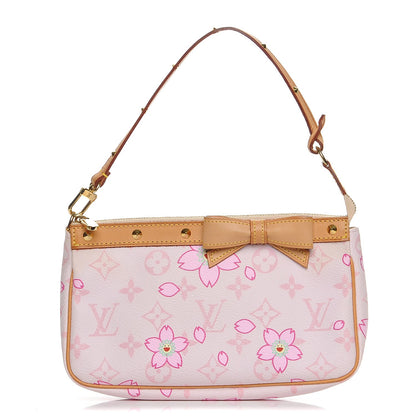 Louis Vuitton Monogram Cherry Blossom Pochette Accessories Pink 1 of 8