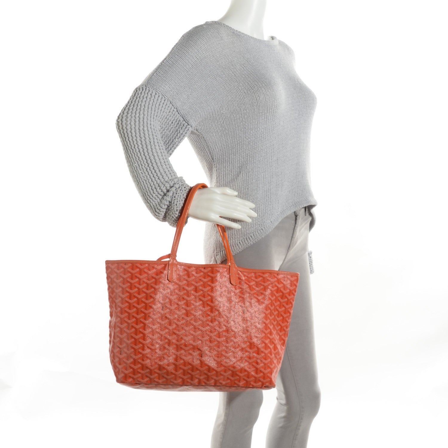 Goyard Goyardine Saint Louis PM Orange 4 of 11
