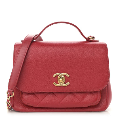 Chanel Caviar Quilted Small Business Affinity Flap Red 1 of 14