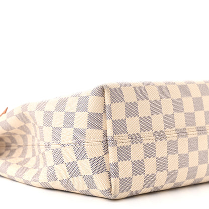 Louis Vuitton Damier Azur Graceful PM Rose Ballerine 8 of 11