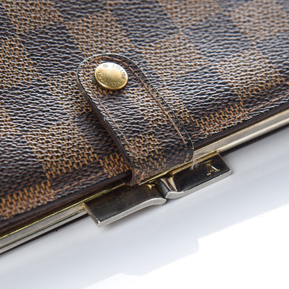 Louis Vuitton Damier Ebene Continental French Purse Wallet 13 of 13
