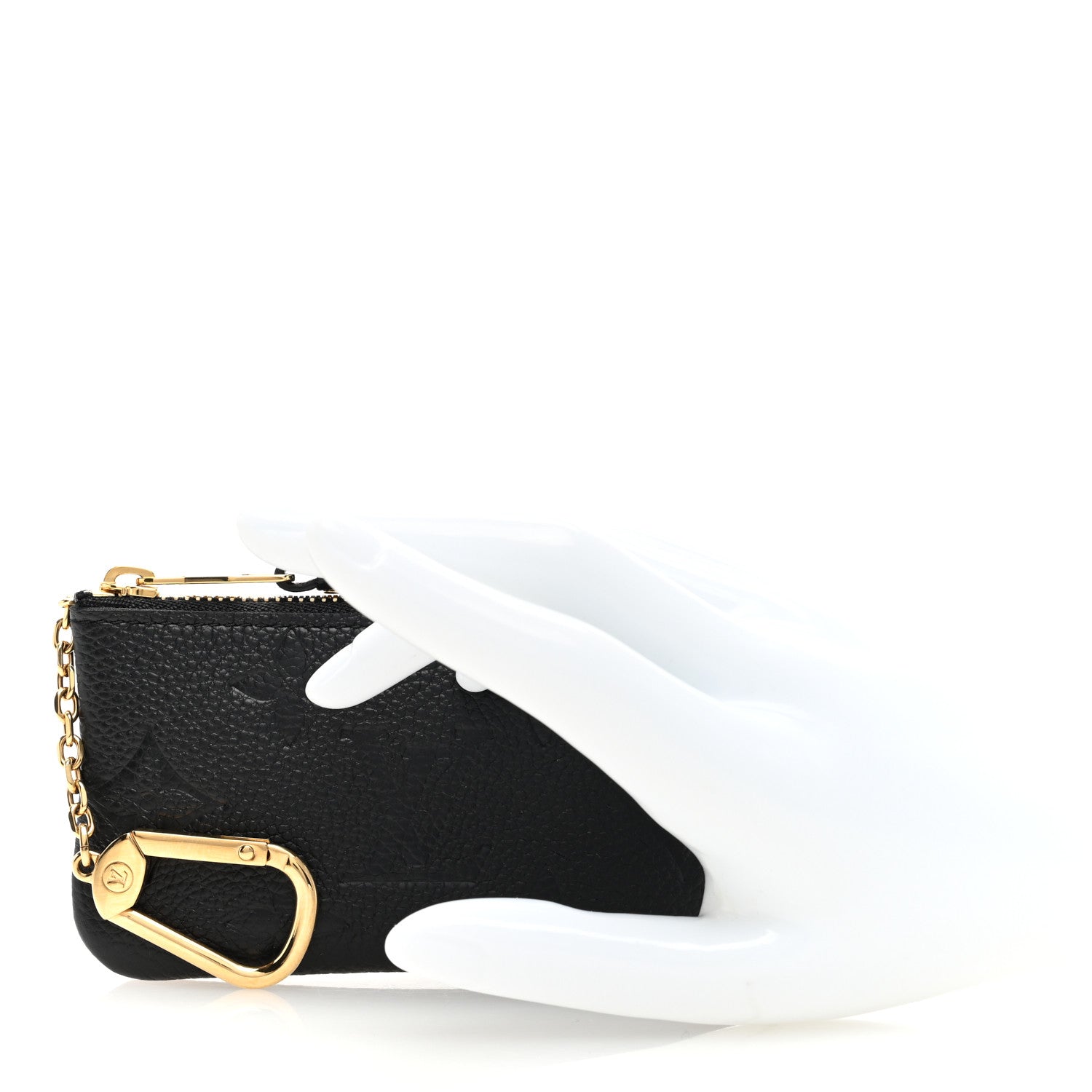 Louis Vuitton Empreinte Monogram Giant Key Pouch Black 2 of 6