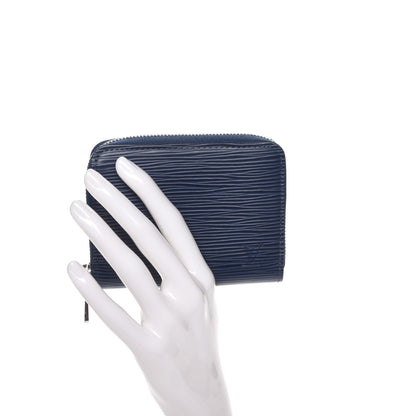 Louis Vuitton Epi Zippy Coin Purse Indigo 2 of 8