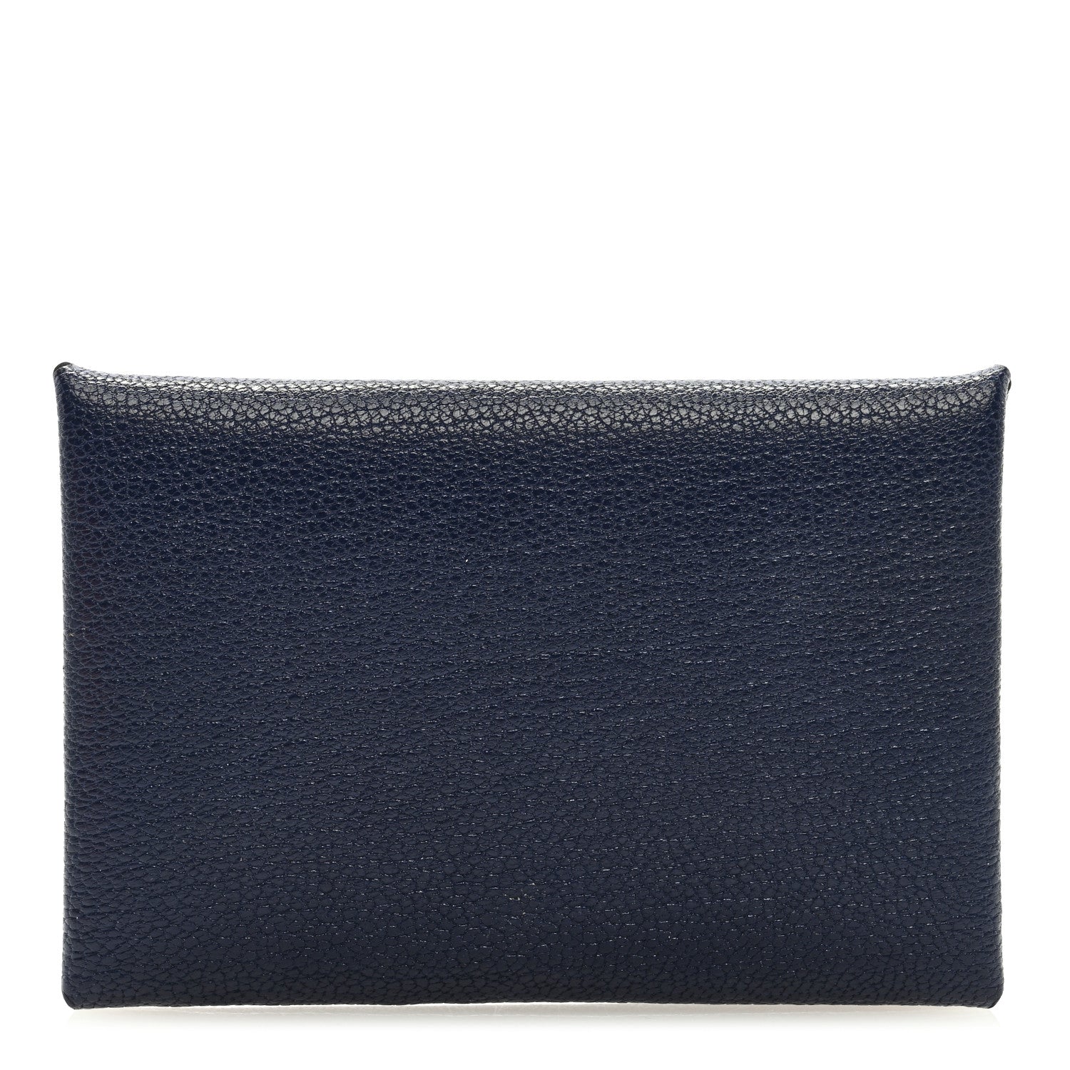 Hermes Chevre Mysore Calvi Card Case Bleu Saphir 1 of 6