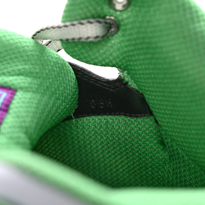 Gucci Demetra Mens Basket High Top Sneakers 8 Holly Green Great White Black 11 of 28