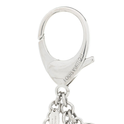 Louis Vuitton Electric Epi Fleur d'Epi Bag Charm Black 3 of 5
