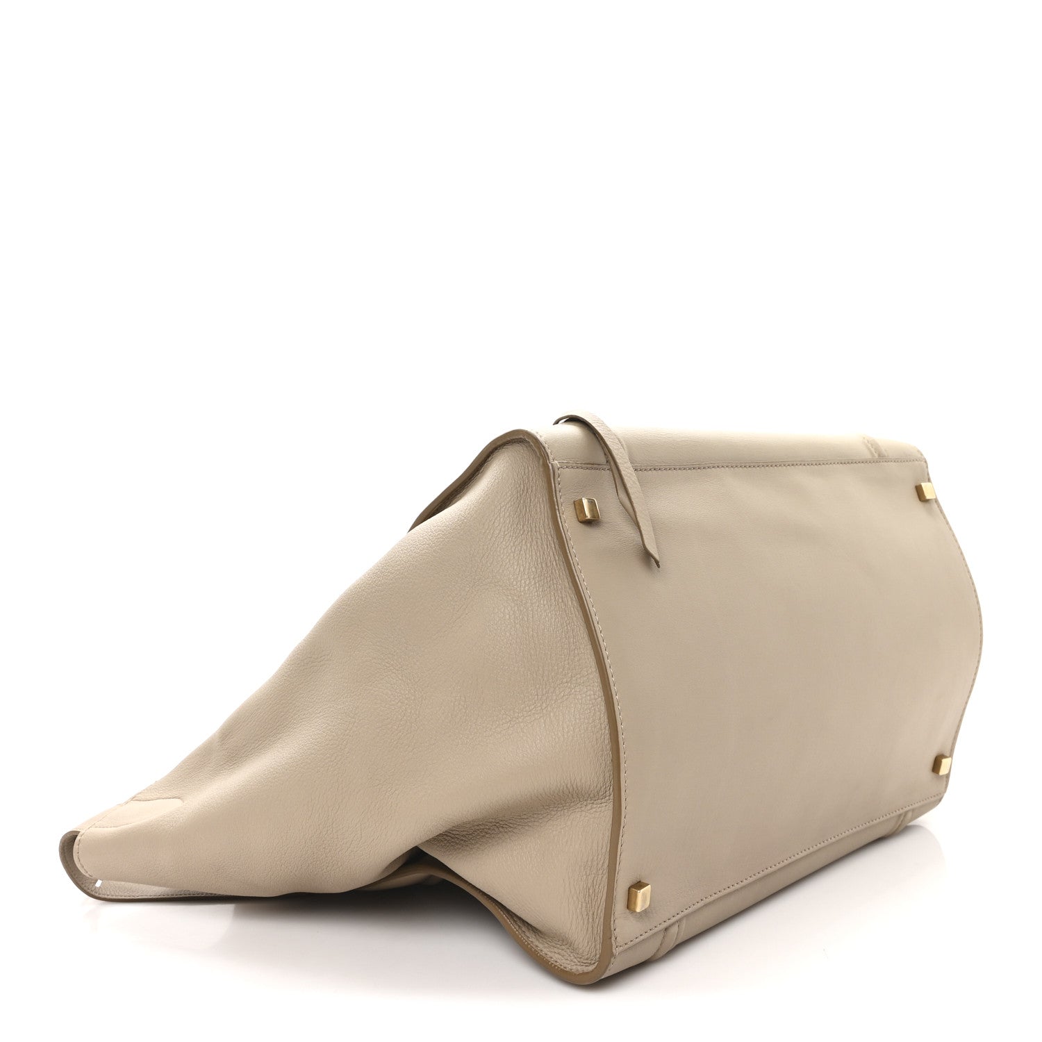 Celine Supple Calfskin Large Phantom Luggage Dune 4 of 11