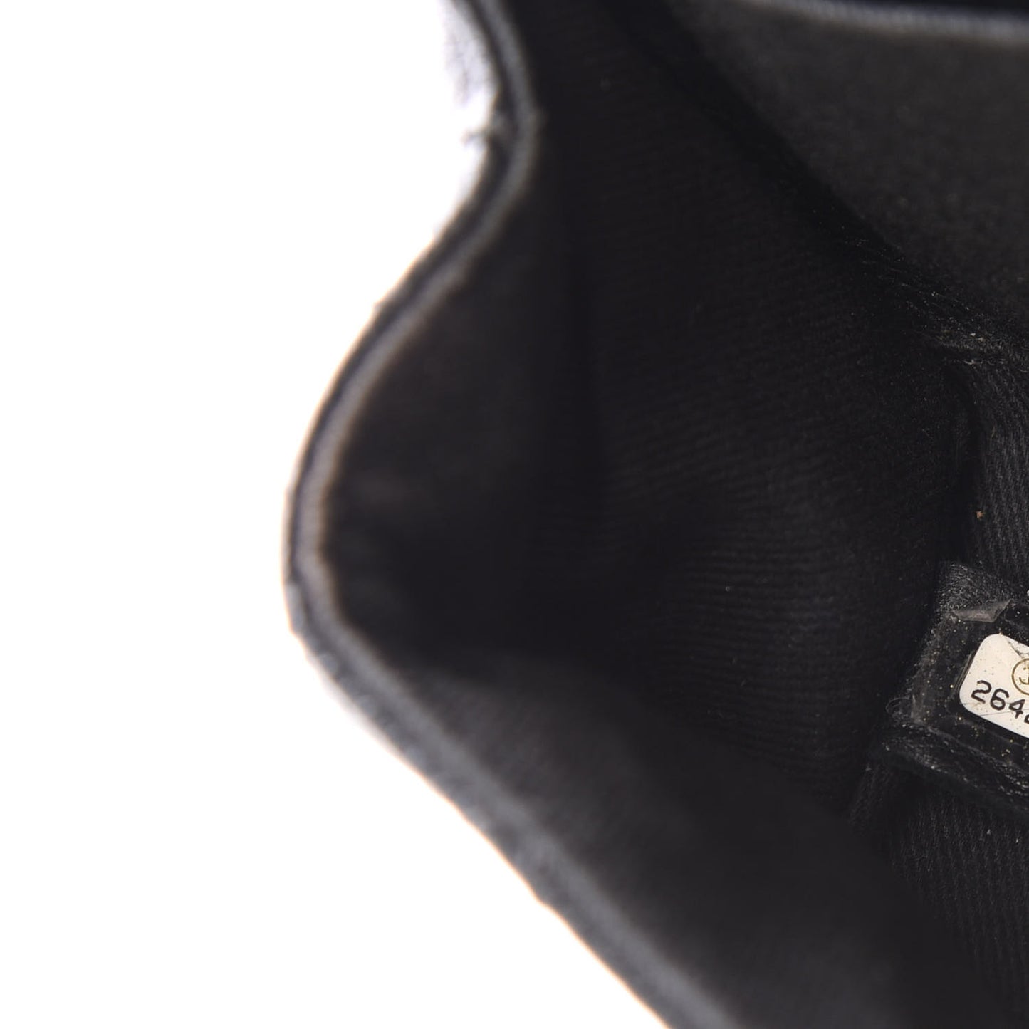 Grained Calfskin Quilted 2.55 Reissue Flap Belt Bag Clutch Black