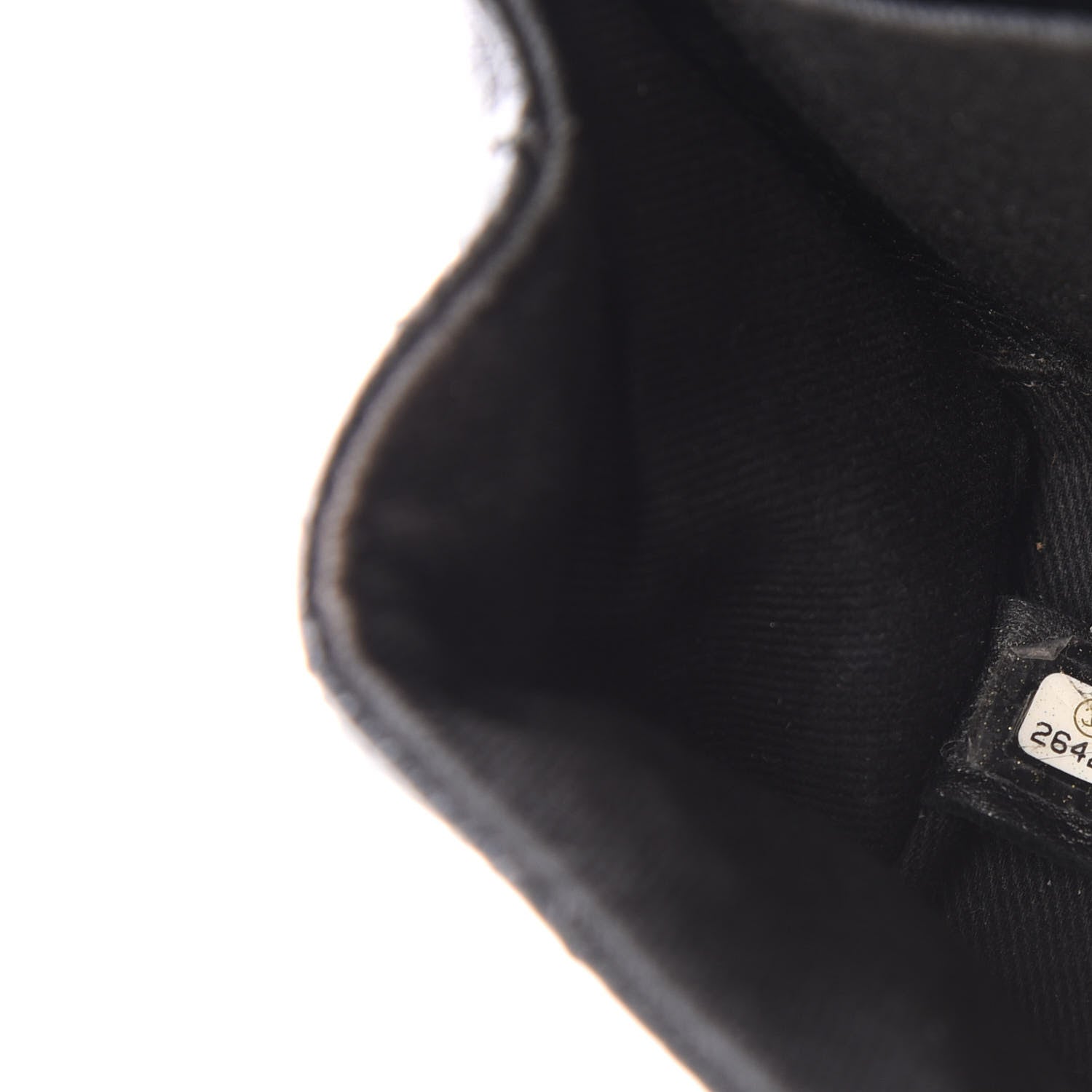 Chanel Grained Calfskin Quilted 2.55 Reissue Flap Belt Bag Clutch Black 11 of 13