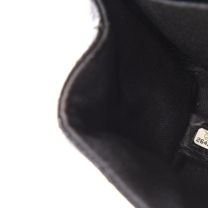 Chanel Grained Calfskin Quilted 2.55 Reissue Flap Belt Bag Clutch Black 11 of 13
