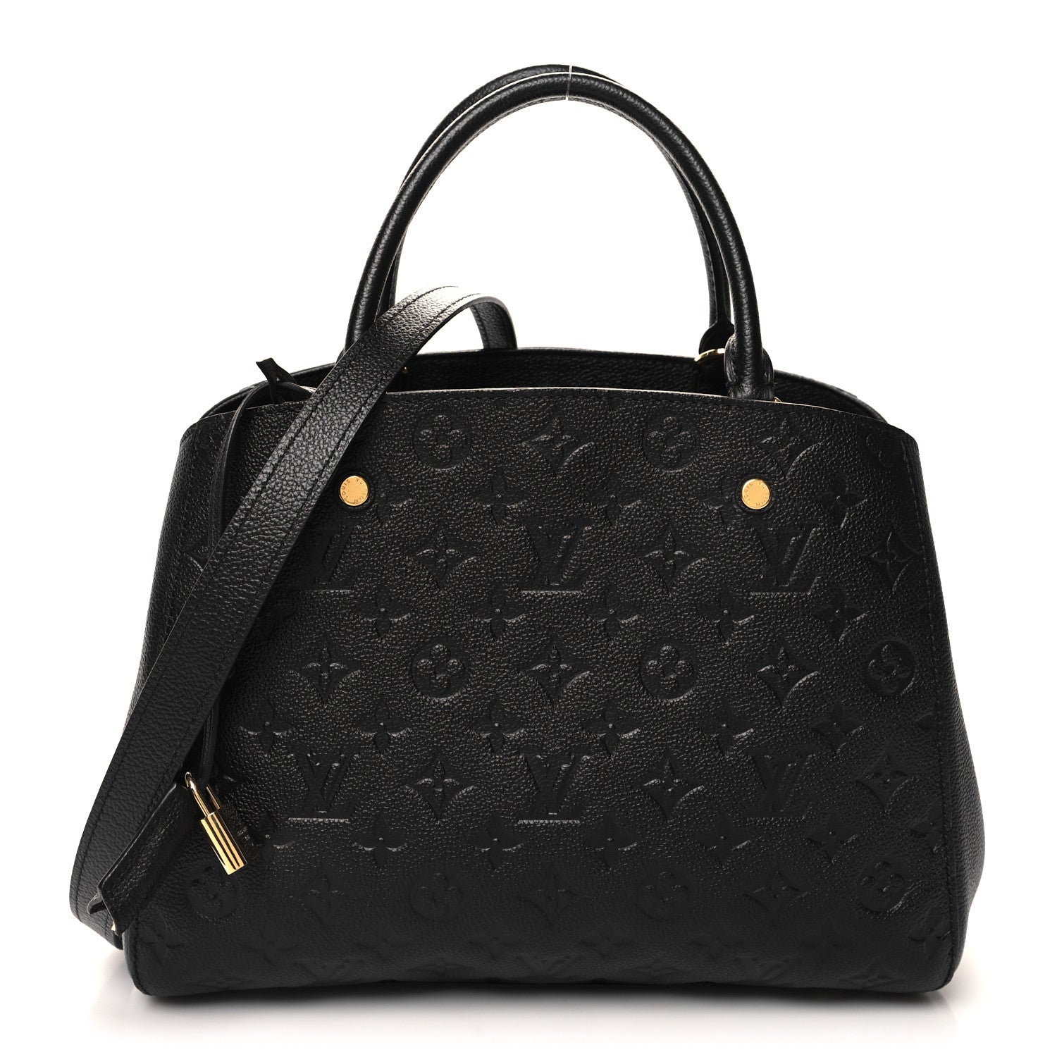 Louis Vuitton Empreinte Montaigne MM Black 1 of 12