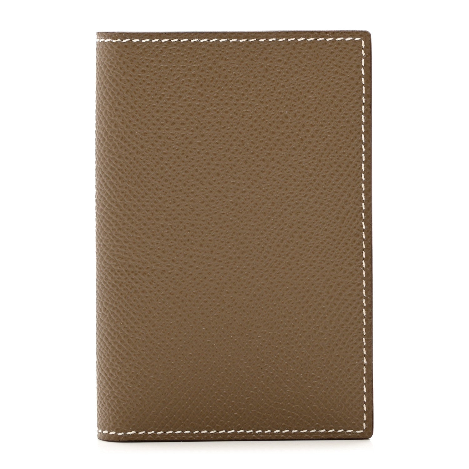 Hermes Epsom MC2 Euclide Card Holder Case Etoupe 1 of 6