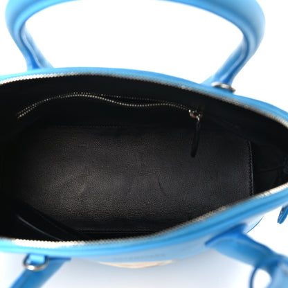 Balenciaga Soft Calfskin Puppy And Kitten S Ville Top Handle Bag Bleu Turquoise 5 of 10