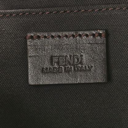 Fendi Zucchino Spalmati FF Multicolor Pochette Tobacco Multicolor 6 of 10