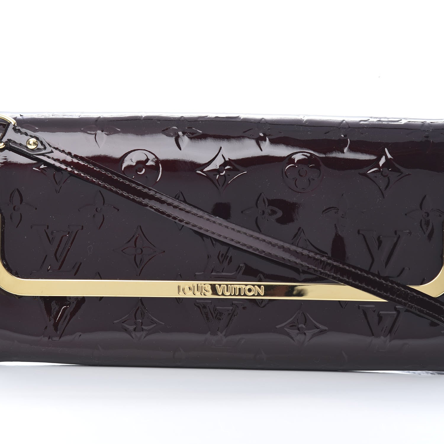 Louis Vuitton Vernis Rossmore MM Amarante 7 of 9