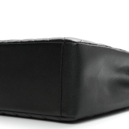 Chanel Caviar Quilted Grand Shopping Tote GST Black 10 of 10