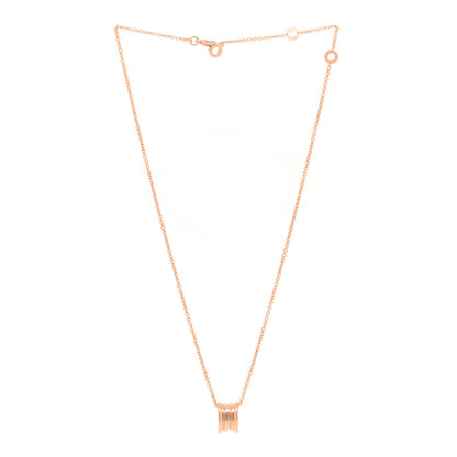 Bulgari 18K Rose Gold B.Zero1 Pendant Necklace 3 of 6